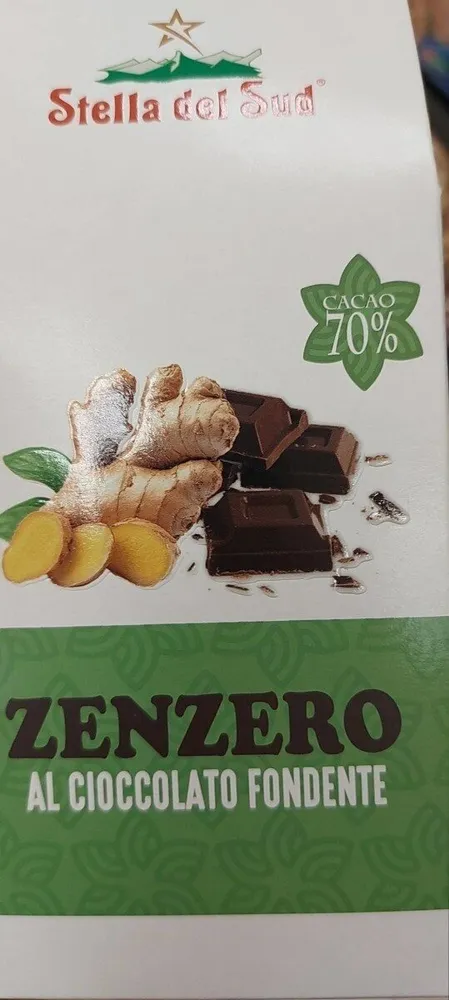 Zenzero e cioccolato fondente