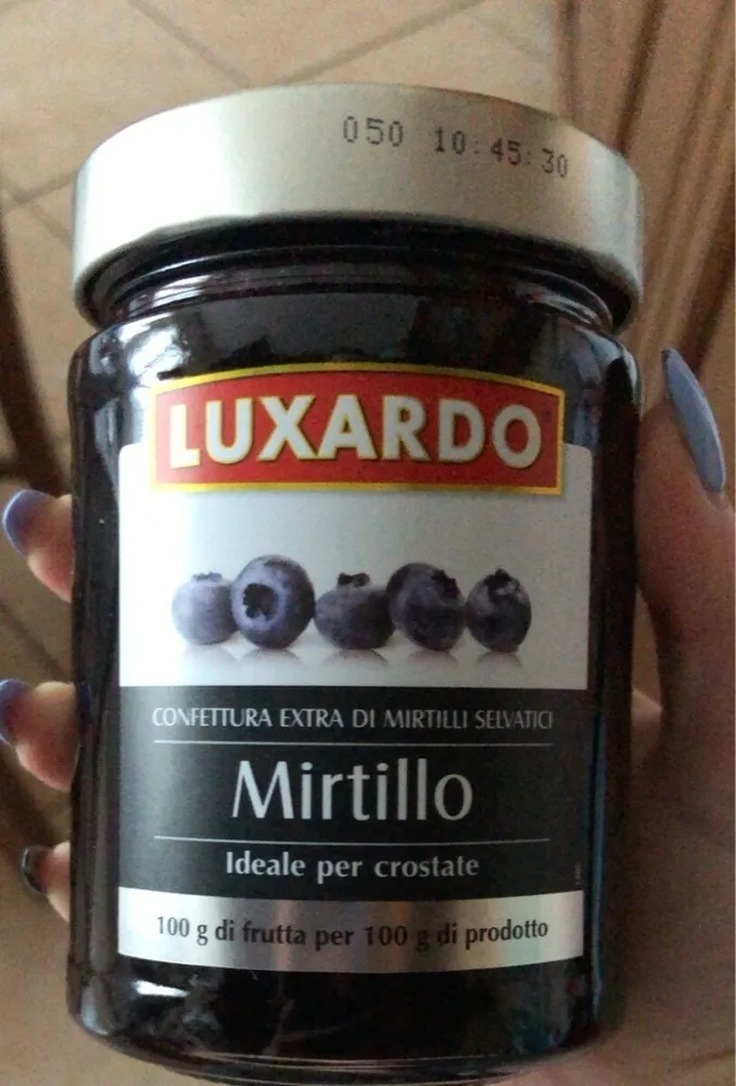 Confettura extra di mirtilli selvatici