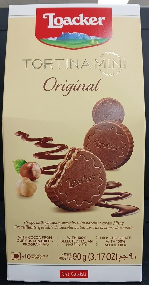 Loacker Orig Chocolate - Tortina Mini