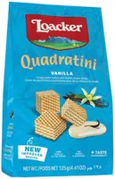 QUADRATINI VANILLE 125G - LOACKER - 125g