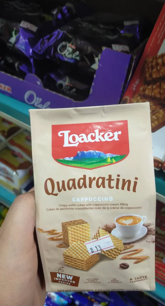 Loaker Quadratini Cappucino