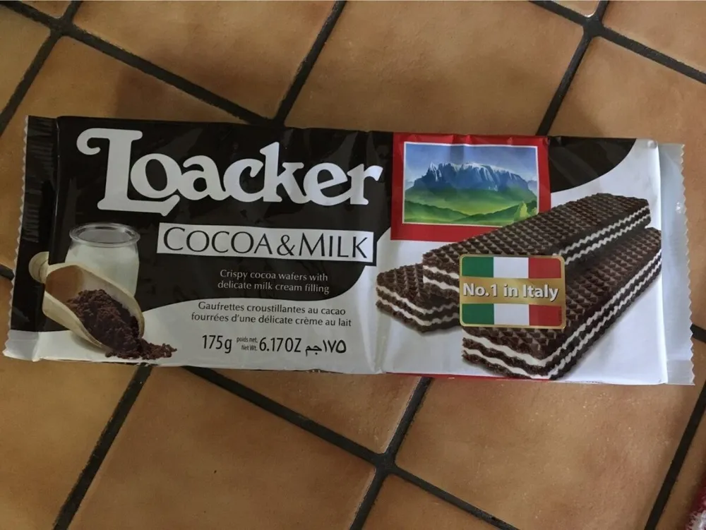 Loacker Coco & Milk Wafer