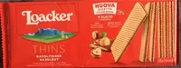 Wafer con crema alla nocciola