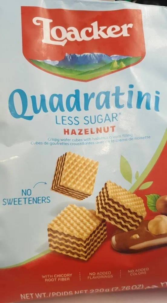 Quadratini LESS SUGAR