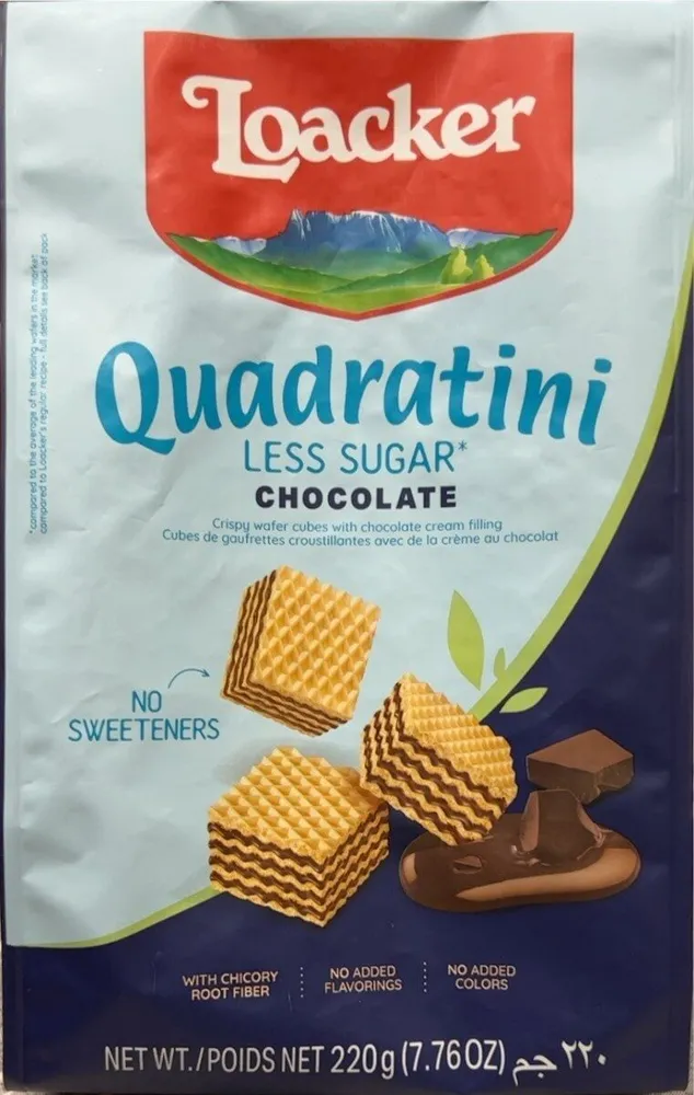 Quadratini less sugar