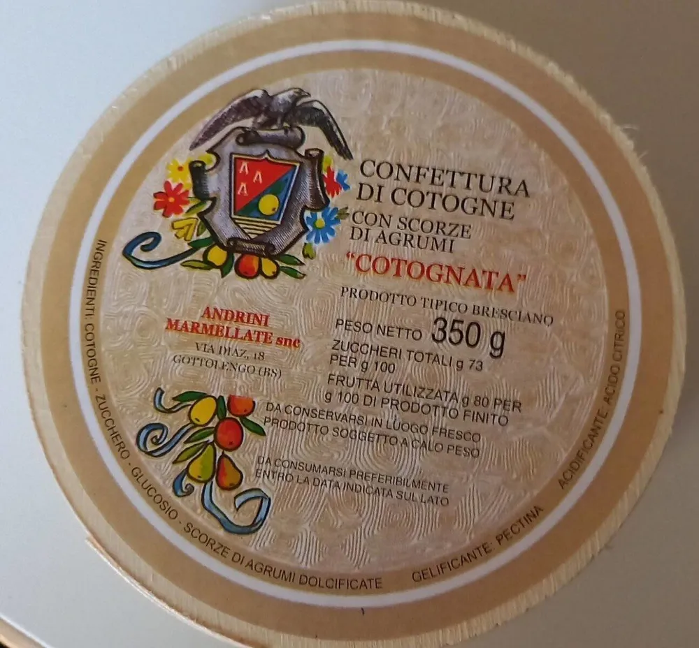 Confettura di cotogne