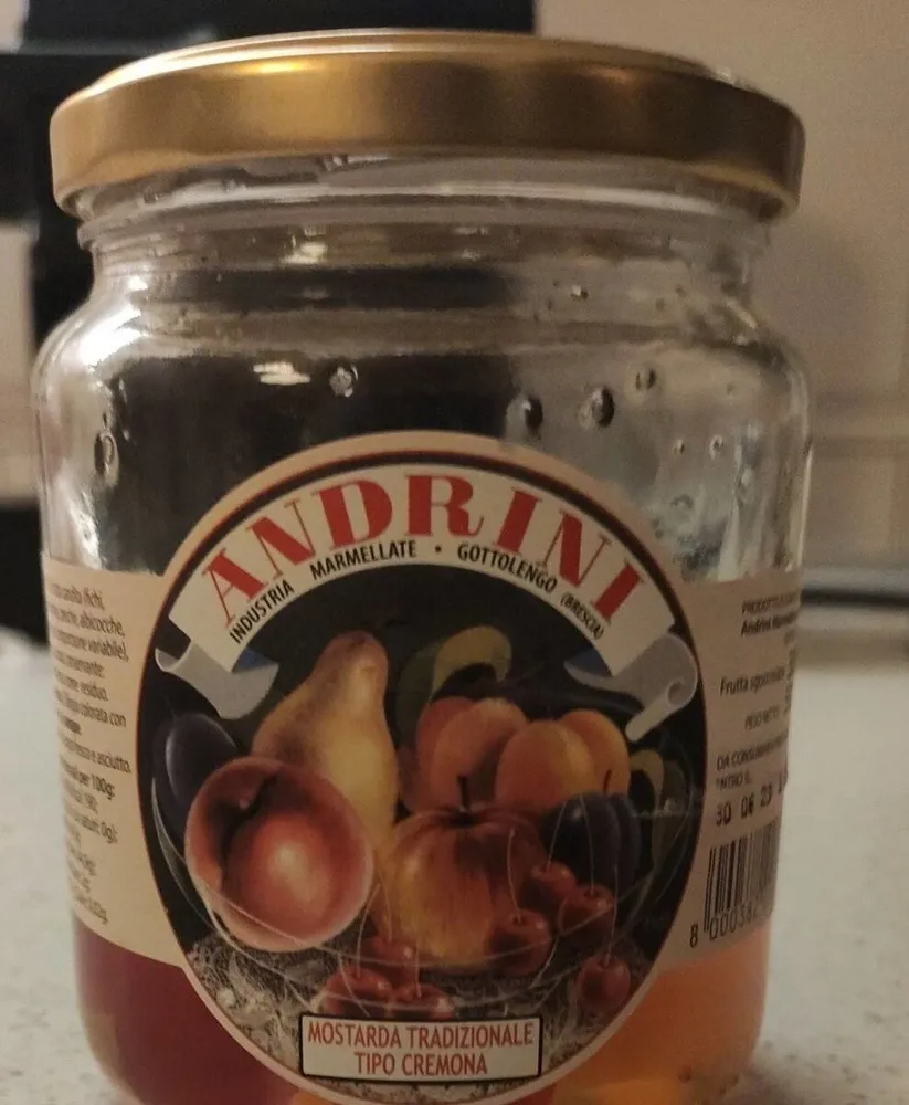 Mostarda tradizionale tipo Cremona