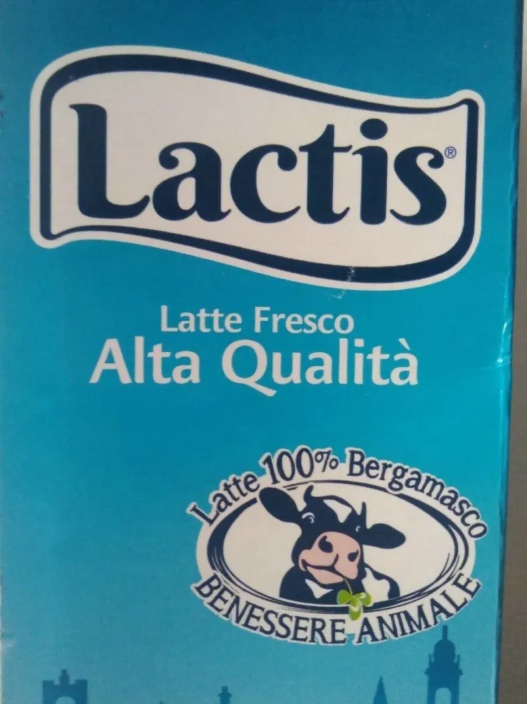 Lactis Latte Fresco Alta Qualità