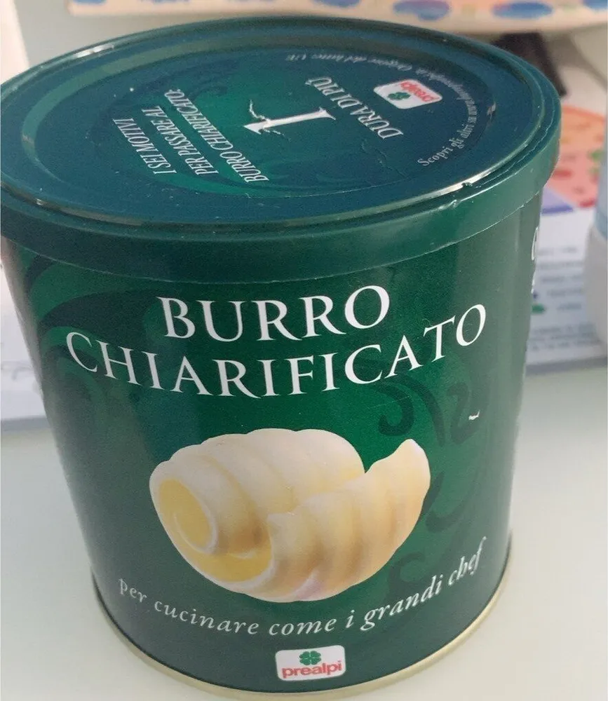 Burro Chiarificato
