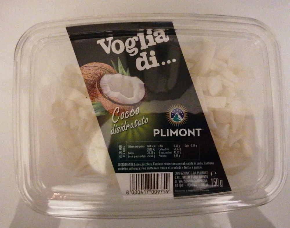 Cocco disidratato