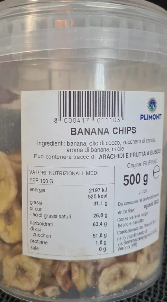 Banana chips