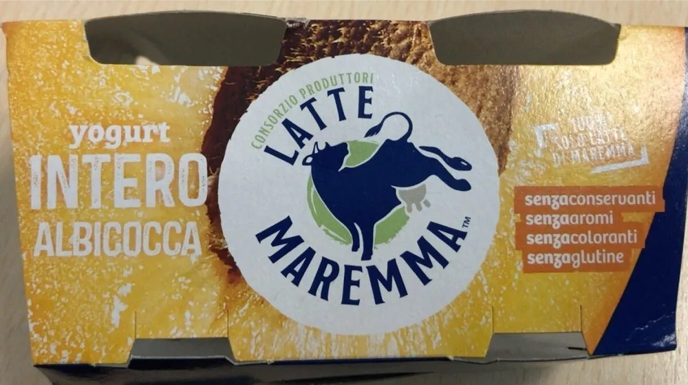 Yogurt intero albicocca