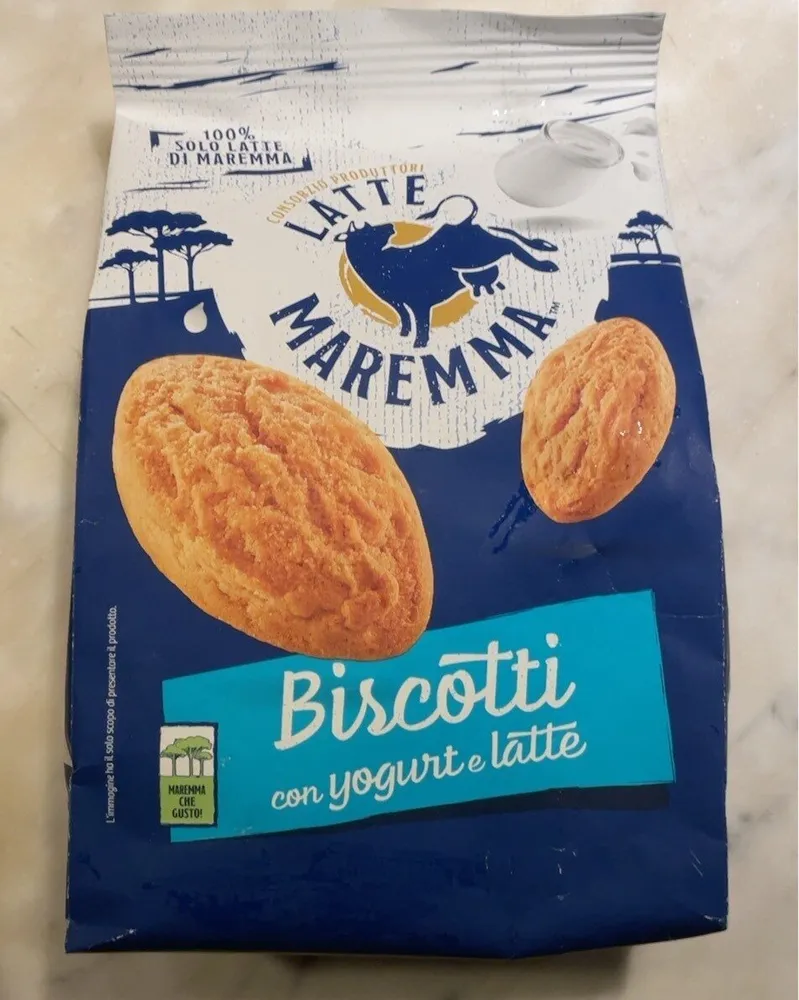 Biscotti con yogurt e latte