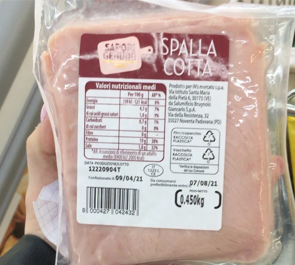 Spalla cotta