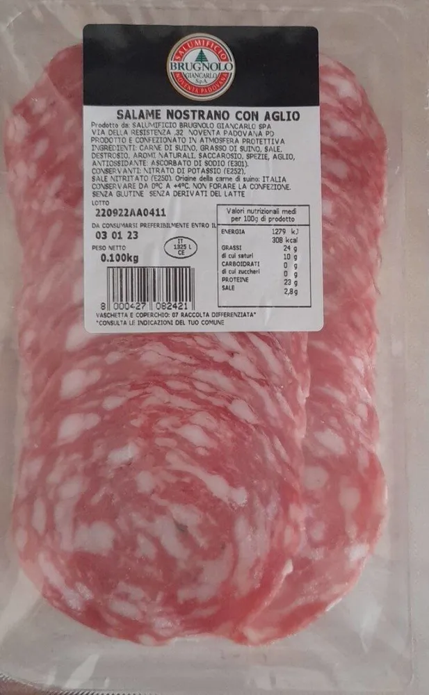 Salame nostrano Brugnolo