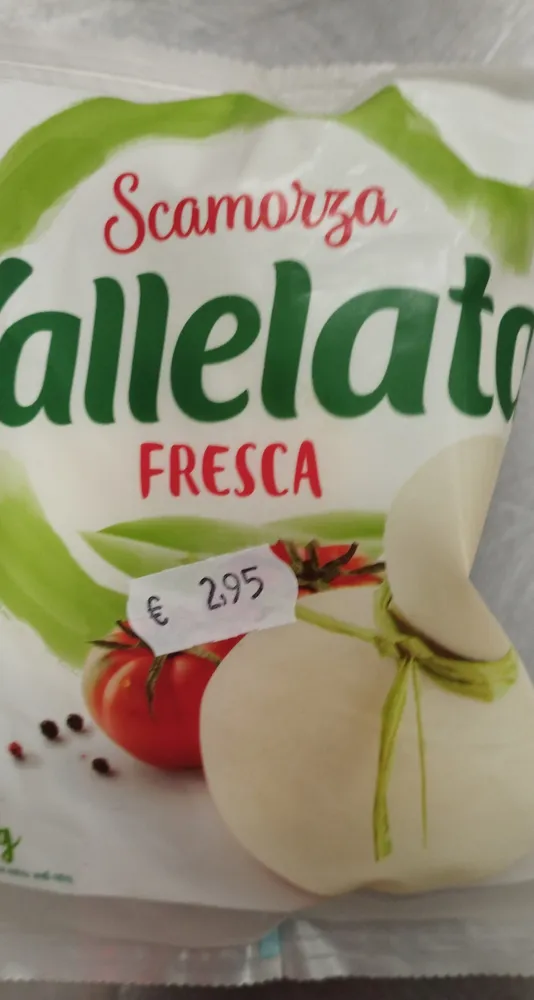 scamorza vallelata fresca grammi 180