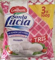 Mozzarella senza lattosio