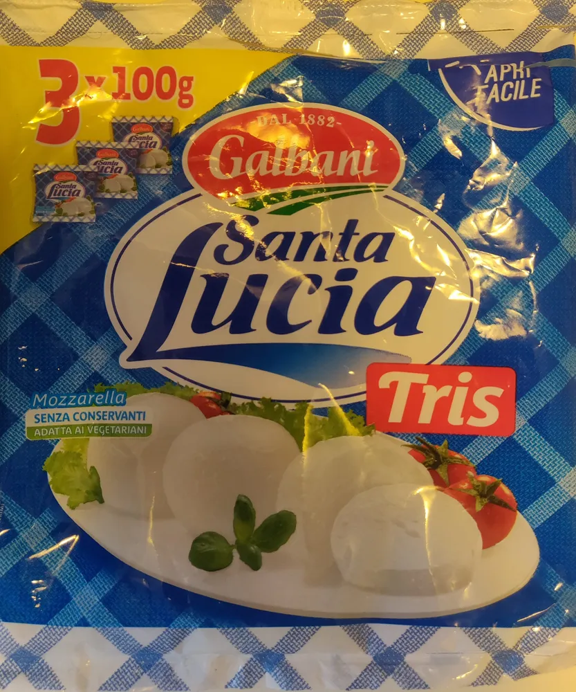 Santa Lucia Tris Mozzarella