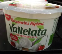 Bocconcini ripieni con crema di latte