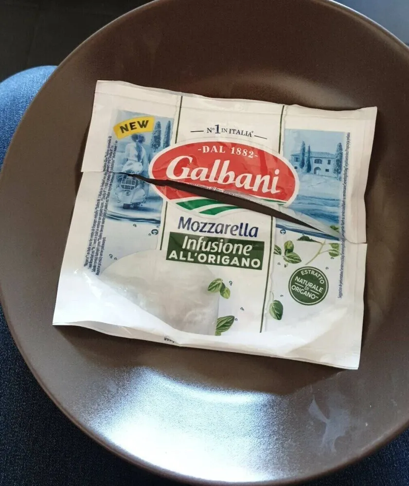 Mozzarella infusione all'origano
