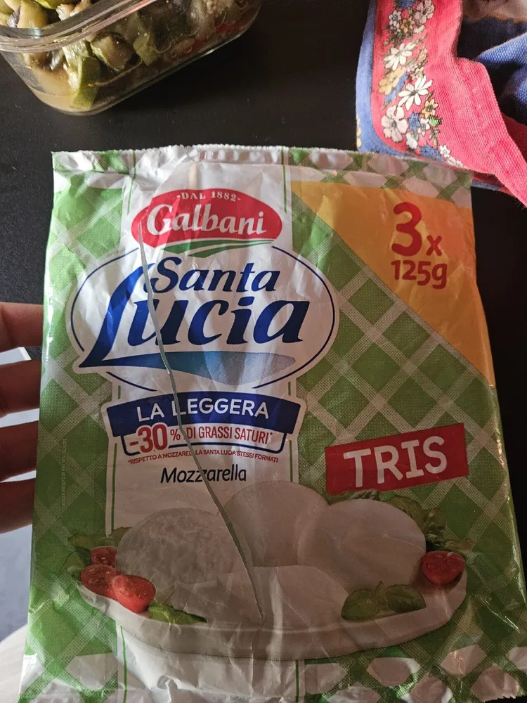 Santa Lucia Mozzarella Light Tris