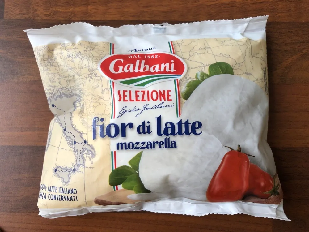 Mozzarella fior di latte, Selezione