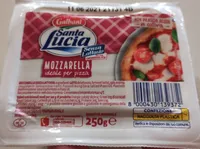Mozzarella senza lattosio ideale per pizza