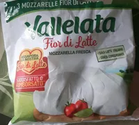 Mozzarella fior di latte Vallelata x3
