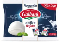 GALBANI MOZZARELLA DI LATTE DI BUFALA 2 x 125G