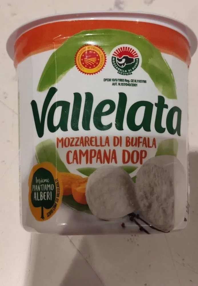 Mozzarella di bufala campana dop