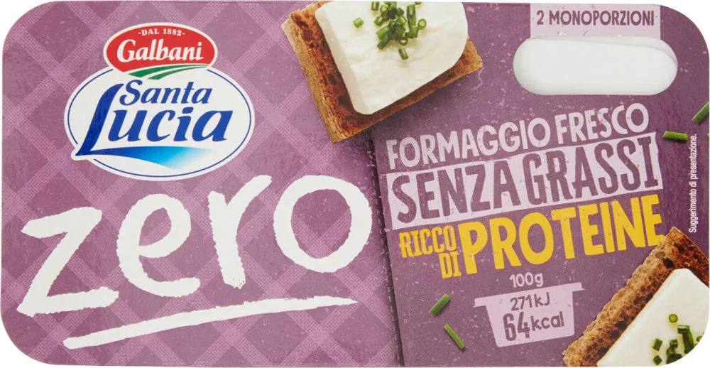 Santa lucia zero formaggio fresco senza grassi