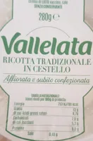Ricotta tradizionale in cestello