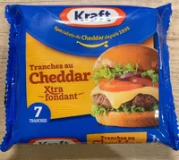 Tranches au Cheddar Xtra fondant