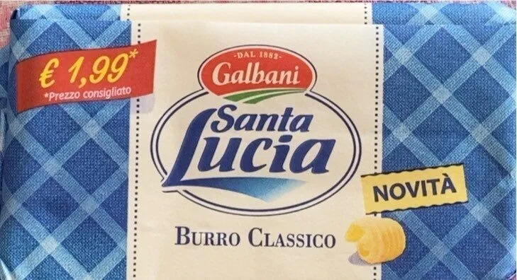Burro classico - Santa Lucia
