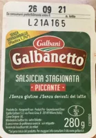 Galbanetto Salsiccia Stagionata Piccante