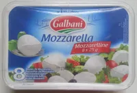 Mozzarella - Mozzarelline 8 Boules (17% MG)