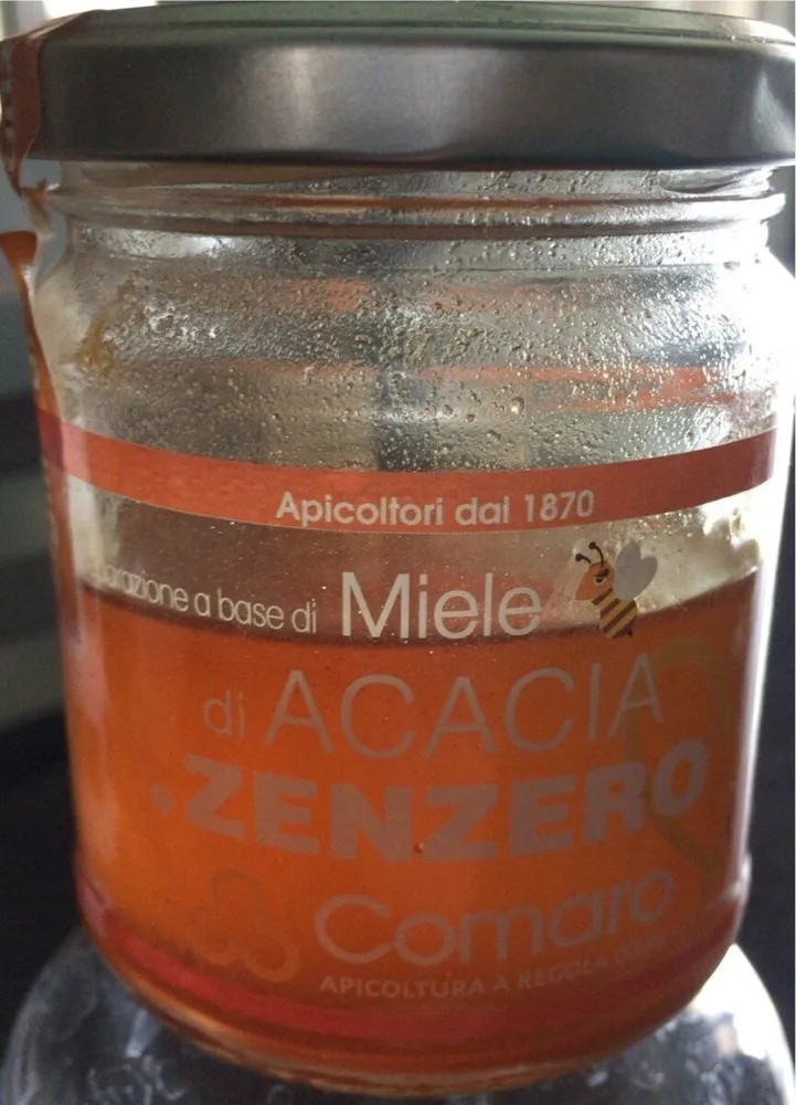 Miele di acacia e zenzero