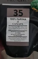 100% Farina di canapa