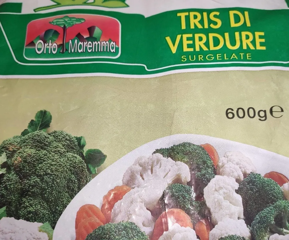 Tris di verdure