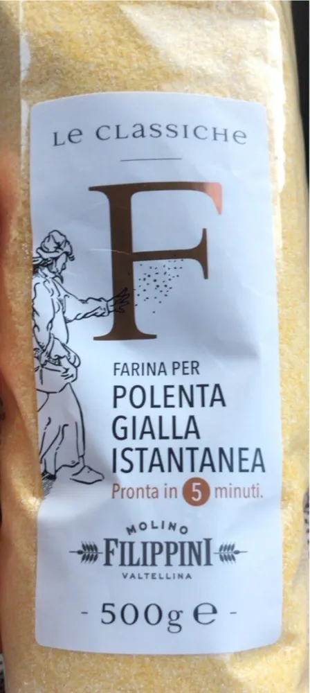 Farina per polenta gialla istantanea