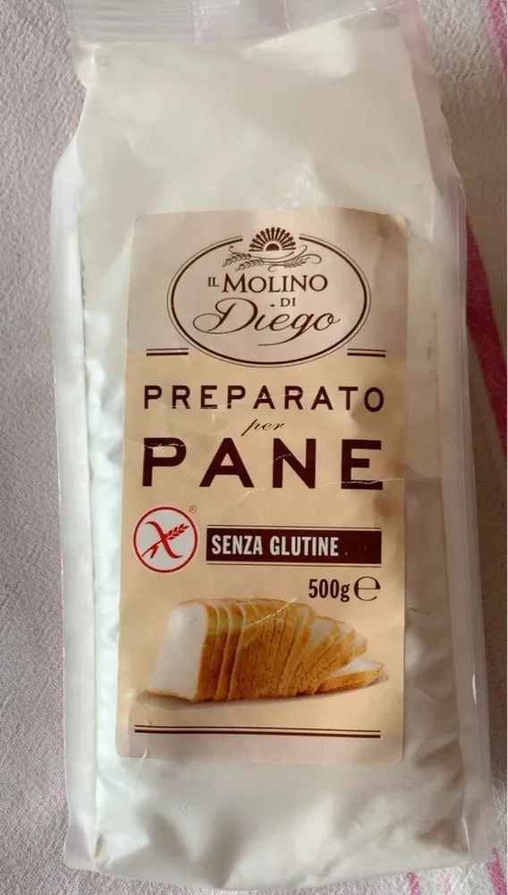 Preparato per pane gluten free