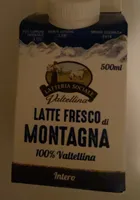 Latte fresco di montagna