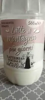 Latte di montagna più giorni parzialmente scremato