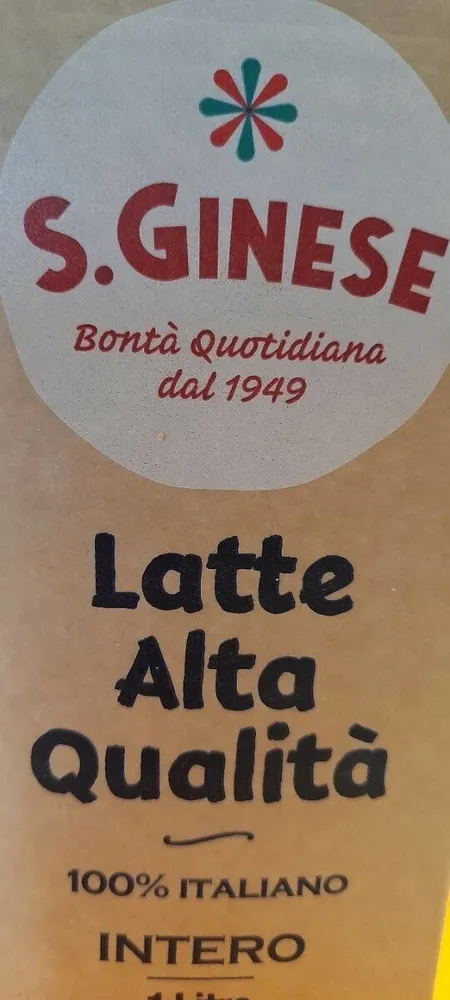 Latte intero S. GINESE
