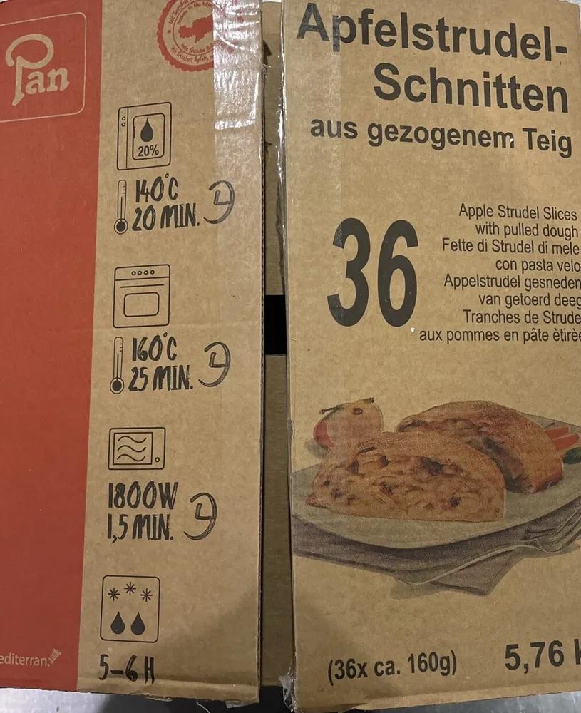 Apfelstrudelschnitten