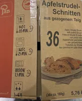 Apfelstrudelschnitten