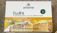FeelFit Protein Snack Squares Iced Lemon Flavor