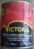Tomates entières pelées