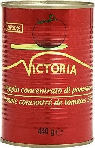 Double concentré de tomates 28 %