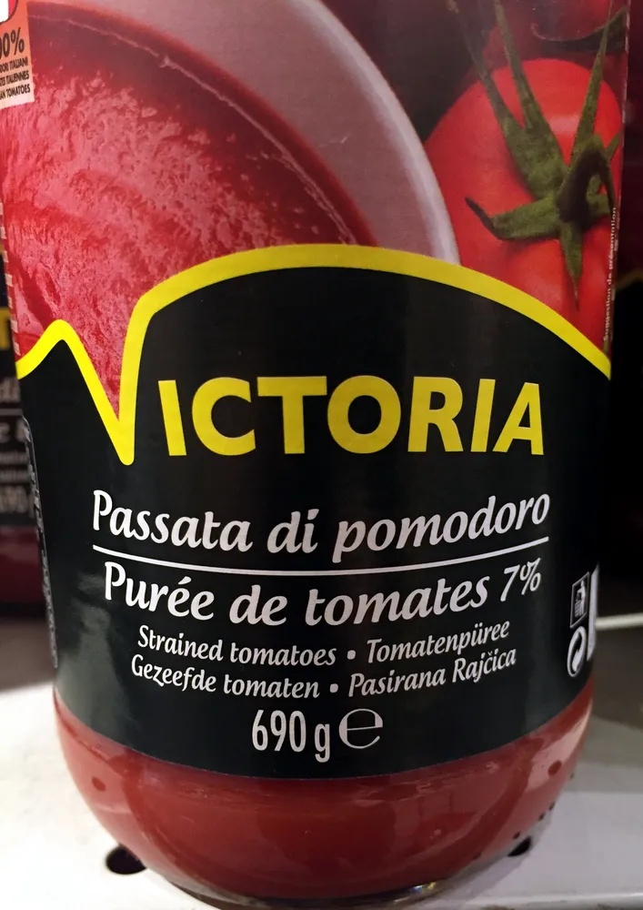 purée de tomates